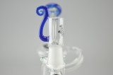 SLUGWORTH - Mini Recycler Vapor Rig w/ 4-Hole Perc & 14mm Dome - #6