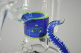 SLUGWORTH - Mini Recycler Vapor Rig w/ 4-Hole Perc & 14mm Dome - #6