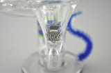SLUGWORTH - Mini Recycler Vapor Rig w/ 4-Hole Perc & 14mm Dome - #6