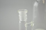 GRAV LABS - Straight Neck Tube w/ 10mm Martini Slide & Honeycomb Diffusion Disc - White Accent
