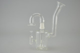 GRAV LABS - Domeless Dab Bubbler w/ 14mm Vapor Curve & Quartz Nail (Pick Your Color)