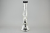 GRAV LABS - Helix Beaker Bong w/ 14mm Removable Diffused Downstem, Helix Ash Catcher, & Onie Bowl - Black Accent