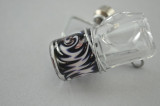 BLU SUN - Worked "Bi-Polar" Mini Tube w/ 14mm Ti-Pod Dome and Removable 2-Hole Diffy - #2