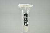 GRAV LABS - Mini Tube Dab Rig w/ 14mm Dome & Quartz Nail - White