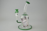 EVOL EMPIRE - Mini 4-Point Perc Vapor Rig w/ 14mm Dome - Mighty Moss