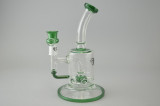 EVOL EMPIRE - Mini 4-Point Perc Vapor Rig w/ 14mm Dome - Mighty Moss