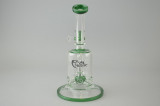 EVOL EMPIRE - Mini 4-Point Perc Vapor Rig w/ 14mm Dome - Mighty Moss