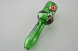 CRUSH - "Cyclops" Spoon Pipe w/ Single Hole Push Bowl & Carb - #2