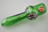 CRUSH - "Cyclops" Spoon Pipe w/ Single Hole Push Bowl & Carb - #2