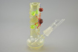 CRUSH - Fumed "Critter" Mini Tube Dab Rig w/ 14mm Dome & Glass Nail - #2