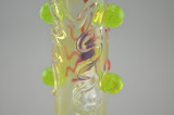 CRUSH - Fumed "Critter" Mini Tube Dab Rig w/ 14mm Dome & Glass Nail - #2
