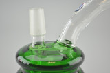 CRUSH - Green Oil Barrel Dab Rig w/ 14mm Dome & Glass Nail - #1