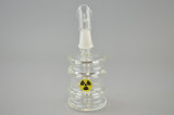 CRUSH - Clear Oil Barrel Dab Rig w/ 14mm Dome & Glass Nail - #1