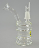 CRUSH - Clear Oil Barrel Dab Rig w/ 14mm Dome & Glass Nail - #1