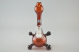 CRUSH - Amber Mini Tube Dab Rig w/ 14mm Dome & Glass Nail - #2