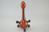 CRUSH - Amber Mini Tube Dab Rig w/ 14mm Dome & Glass Nail - #2
