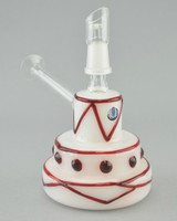 CRUSH - Birthday Cake Dab Rig w/ 14mm Dome & Glass Nail - #2