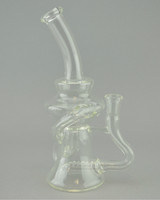 CHIP - Large Klein Recycler Vapor Rig w/ 5-Slit Perc & 14mm Female Joint - #1
