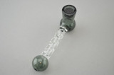 HSG - Inner-Cooler Handvape Pipe w/ Vapor Stone - Smoke