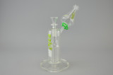 GRAV LABS - Tree Perc Bubbler w/ 14mm Martini Slide, Regular & Helix Mouthpiece - Green