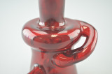 CHIP - Mini Klein Recycler Vapor Rig w/ 3-Hole Perc & 10mm Female Joint - Red Elvis