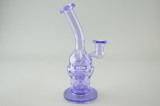 CHIP - Mini Fab Egg Vapor Rig w/ 4-Hole Perc & 14mm Female Joint - Purple Rain