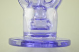 CHIP - Mini Fab Egg Vapor Rig w/ 4-Hole Perc & 14mm Female Joint - Purple Rain