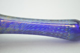 HILLTREE - "Wolf Howling at Moon" Spoon Pipe w/ Single Hole Push Bowl & Carb