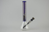 SOKOL - Blue Art of War Mini Beaker Tube w/ 14mm Dome, Slide, and Dabber