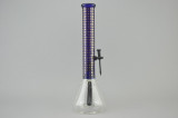 SOKOL - Blue Art of War Mini Beaker Tube w/ 14mm Dome, Slide, and Dabber