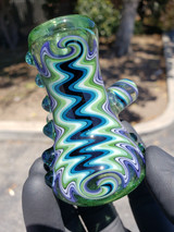 SCHMALEX - Heady Glass Wig-Wag Hammer Pipe - #4