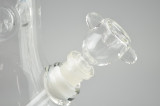 MIO - 14" Glass Beaker Bong w/ Downstem and Martini Slide - Blue