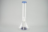 MIO - 14" Glass Beaker Bong w/ Downstem and Martini Slide - Blue