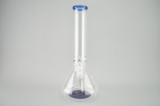 MIO - 14" Glass Beaker Bong w/ Downstem and Martini Slide - Blue