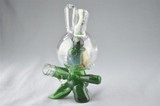 CAP'N CRUNK - Worked "Frog Astronaut Dunny" Vapor Rig w/ 14mm Dome and 6 Slit Fixed Diffy
