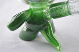 CAP'N CRUNK - Worked "Frog Astronaut Dunny" Vapor Rig w/ 14mm Dome and 6 Slit Fixed Diffy