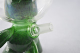 CAP'N CRUNK - Worked "Frog Astronaut Dunny" Vapor Rig w/ 14mm Dome and 6 Slit Fixed Diffy