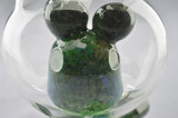 CAP'N CRUNK - Worked "Frog Astronaut Dunny" Vapor Rig w/ 14mm Dome and 6 Slit Fixed Diffy