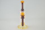 BIG J - Straight Fab Rig w/ Geometric Perc & 14mm Female Joint - #5