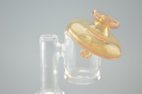 J WALKER - Heady Glass Carb Cap with Directional Flow - #13