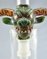 CREEP (w/ A+ Collabs) - "Minotaur" Style Sculpted Dome 18mm, Dish, and Dabber Set