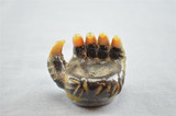 CREEP (w/ A+ Collabs) - "Minotaur" Style Sculpted Dome 18mm, Dish, and Dabber Set