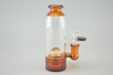 PULSAR - Milk Bottle Rig w/ 14mm Female Joint & Slide - Implosion MIB (Amber)