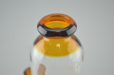 PULSAR - Milk Bottle Rig w/ 14mm Female Joint & Slide - Implosion MIB (Amber)