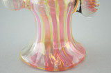 WIZ - Gold & Silver Fume Scallop Rig w/ 14mm Female Joint - #2
