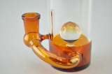 PULSAR - Milk Bottle Rig w/ 14mm Female Joint & Slide - Dichro MIB (Amber)
