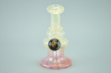 WIZ - Gold & Silver Wrap & Rake Rig w/ 14mm Female Joint - #1