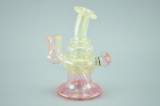 WIZ - Gold & Silver Wrap & Rake Rig w/ 14mm Female Joint - #1