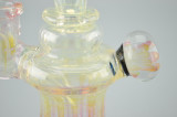 WIZ - Gold & Silver Wrap & Rake Rig w/ 14mm Female Joint - #2