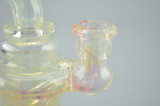 WIZ - Gold & Silver Wrap & Rake Rig w/ 14mm Female Joint - #2
